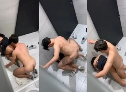 Đôi tình nhân bị quay lén khi đang quan hệ trong nhà vệ sinh